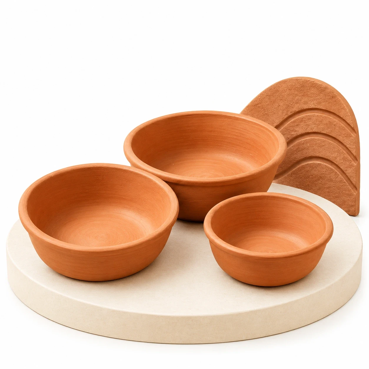 طقم طواجن غير مطلى