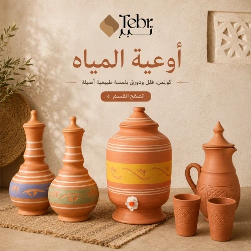 أوعية المياة